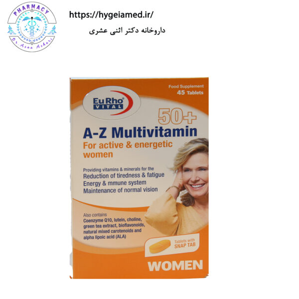 A-Z Multivitamin 50+ EuRho VITAL
