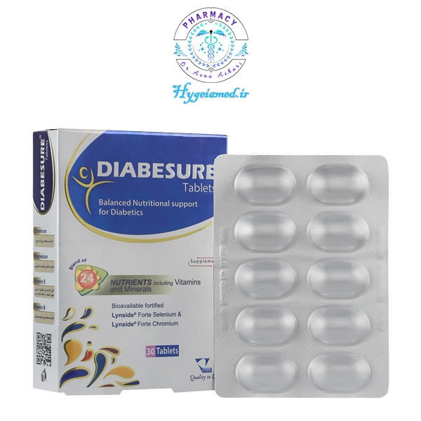 دیابشور قرص دیابشور (بسته 30 عددی) Diabesur - تصویر 1