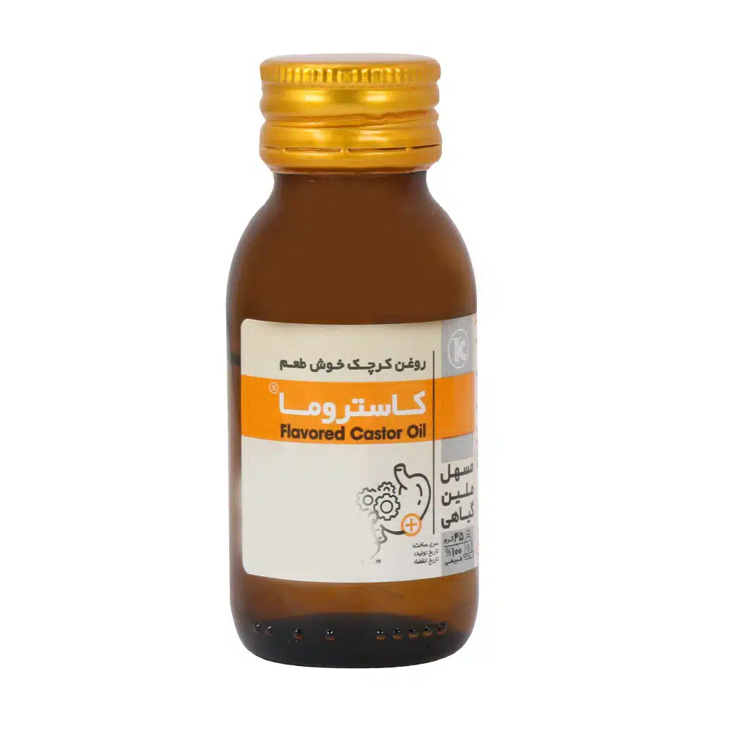 KImiagar-Toos-Castoroma-Flavores-Castor-Oil-45-g.jpg روغن خوراکی کاستروما کیمیاگر توس 45 گرم - تصویر 1