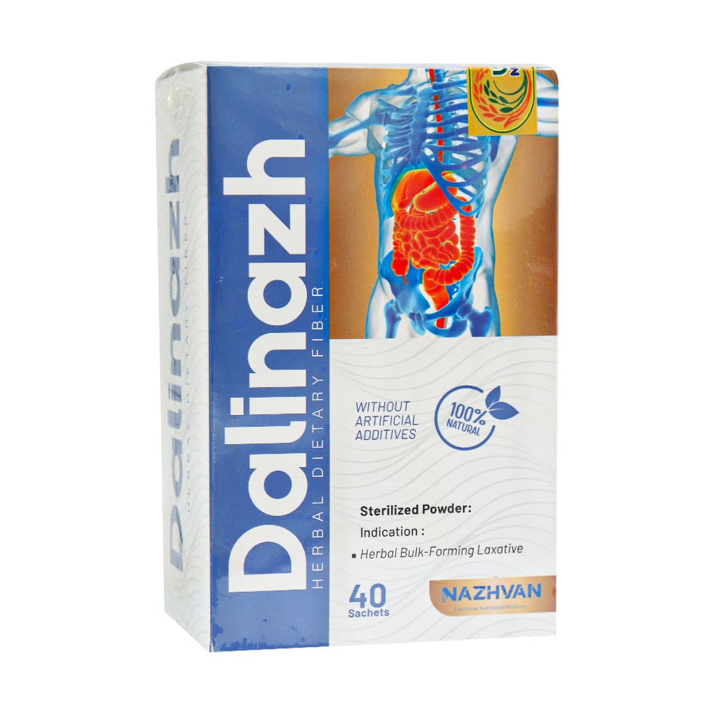 Nazhvan-Giah-Dalinazh-Sachets پودر دالیناژ ناژوان گیاه 40 عدد - تصویر 1