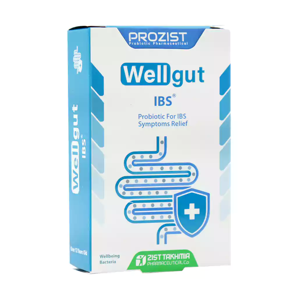 Zist-Takhmir-Prozist-Well-Gut-IBS-30-Tablets قرص ول گات آی بی اس پروزیست زیست تخمیر 30 عدد - تصویر 1